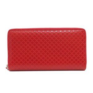 GUCCI Red Leather Wallet